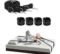Vêtements D'équipement D'entraînement, Décor De Chambre à Coucher, Sangle De Lit En Nylon Doux Avec Anneaux Doux Pour La Cheville Et La Main, Cadeaux Pour Hommes Et Femmes