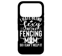 Vêtements d'escrime pour Maman - Meilleur Design Amusant pour Mamans Coque pour iPhone 17 Pro