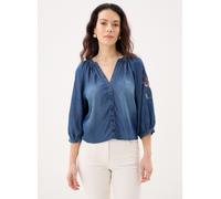 Vêtements Desigual Blus Chambre pour Femme S Bleu