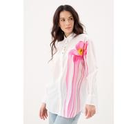Vêtements Desigual Cam Gloss pour Femme M Blanc