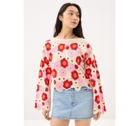 Vêtements Desigual Jers Noruega pour Femme S Blanc