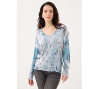 Vêtements Desigual Jers Ottawa pour Femme M Bleu