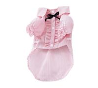 Vêtements d'été doux pour chiots et chats - Robe d'été pour petits chiens, chats, Shih Tzu Sphinx - Chemises - T-shirt pour chat - Jupe mascotas - Taille M - Rouge