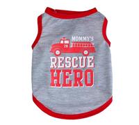 Vêtements d'été en Coton for Chat Sphynx, vêtements avec Lettres imprimées, Gilet for Animaux de Compagnie, Chemise for Chats Gotas Chaton Garfield, Chemises mascottes(Grey Hero,S-Advise 1.2-2.5kg)