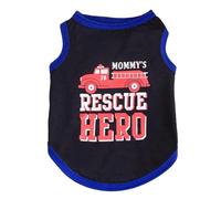 Vêtements d'été en Coton for Chat Sphynx, vêtements avec Lettres imprimées, Gilet for Animaux de Compagnie, Chemise for Chats Gotas Chaton Garfield, Chemises mascottes(Black Hero,S-Advise 1.2-2.5kg)