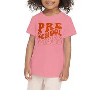 Vêtements d'été pour bébés garçons et Filles, Chemise du Premier Jour d'école dans ma Chemise préscolaire, Chemises de Maternelle pour Tout-Petits Débardeurs pour Pack Fille (12-24 Months)