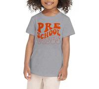 Vêtements d'été pour bébés garçons et Filles, Chemise du Premier Jour d'école dans ma Chemise préscolaire, Chemises de Maternelle pour Tout-Petits Débardeurs pour Pack Fille (Grey, 5-6 Years)