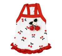 Vêtements d'été pour Chien - Tenue Respirante printanière Douce Mignonne Ajustable - Tenue Chien Chic | pour Action de grâce, Fêtes, Maison, Extérieur, Jardin, Promenade