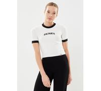T-shirt Dickies Herndon Ringer manche courte blanc nuage femme - L