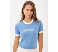 Vêtements Dickies Herndon Ringer SS W pour Femme XS Bleu