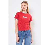 Vêtements Dickies LEWISTOWN RINGER SS TEE W pour Femme L Rouge