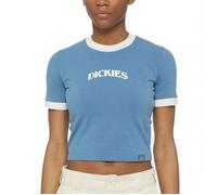 Vêtements Dickies Modèle Herndon Ringer Ss W - Coleur Bleu XS