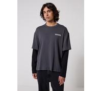 Dickies Payson 2fer Long Sleeve T-shirt Gris S Homme