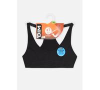 DIM Brassière Fille Sport Micro Confortable Brassiere x1, Noir, 12 ans