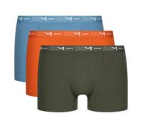 Vêtements Dim Coton Stretch Boxers X3 pour 3 Bleu