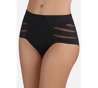 DIM Culotte Femme Diam's Control Medium Effet Ventre Plat x1, Noir, L
