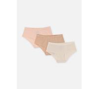 Dim Femme Les Pockets Ecodim Coton Finitions Extra-plates X3 Boxer, Peau/Rose/Nacre, 36-38 EU