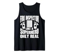 Vêtements d'inspecteur d'incendie | Design Unique et Amusant d'inspecteurs Débardeur