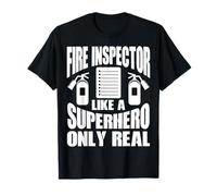 Vêtements d'inspecteur d'incendie | Design Unique et Amusant d'inspecteurs T-Shirt