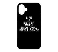 Vêtements d'intelligence émotionnelle - Design Unique pour Les Amoureux de l'IE Coque pour iPhone 16 Plus