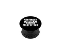 Vêtements d'officier de Police à la Retraite - Superbe Design de flics PopSockets PopGrip Adhésif