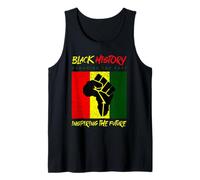 Vêtements du Mois de l'histoire des Noirs BLM Pro Black Power Fist Débardeur