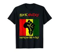 Vêtements du Mois de l'histoire des Noirs BLM Pro Black Power Fist T-Shirt