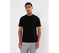 T-shirt EA7 Logo à rayures contrastées manches courtes noir pur - XL