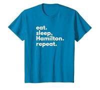 Vêtements Eat Sleep Hamilton Repeat Musical Obsessed T-Shirt