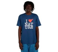 Element - T-shirt en coton biologique - I Heart SS Tee Dark Denim pour Homme en Coton - Taille S - Bleu Bleu S