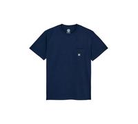 Element Icon Label Pocket Short Sleeve T-shirt Bleu L Homme