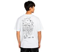 Vêtements Element Motion Tree Ss pour Homme S Blanc