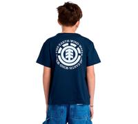 Element Seal BP Y - T-Shirt à Manches Courtes - Garçon Enfant 8-16 Ans - XL/16 - Bleu.