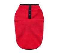 Vêtements en polaire pour chien de petite taille, gilet chaud pour le printemps et l'automne - Veste confortable pour chat et chien Shih Tzu, chihuahua, bouledogue français, carlin - Manteau doux pour