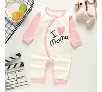 Vêtements Ensemble Nouveau Née Bébé Fille, Pyjama Filles Recouvre, Coton à Manches Longues Body Combinaison, Tenue de Naissance, Nouveau-né vêtements Fille 0-12 Mois