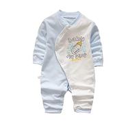 Vêtements Ensemble Nouveau Née Bébé Fille, Pyjama Filles Recouvre, Coton à Manches Longues Body Combinaison, Tenue de Naissance, Nouveau-né vêtements Fille 0-12 Mois
