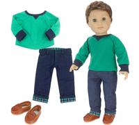 Vêtements Et Accessoires De Poupée 3pcs, Teamson Kids, Multicolore