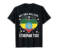 Vêtements éthiopiens mignons fiers de l'Ethiopie Wear T-Shirt