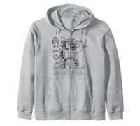 Vêtements féministes Vintage Girl Will Be Girls Medusa pour Femmes Sweat à Capuche