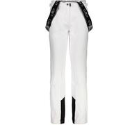 Pantalon CMP Salopette Softshell blanc noir femme - L