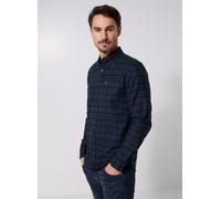 Vêtements Fred Perry Blackwatch Tartan Brushed Twil pour Homme S Bleu