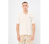 Vêtements Fred Perry BUTTON THROUGH SS SHIRT pour Homme S Blanc