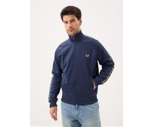 Vêtements Fred Perry CONTRAST TAPE TRACK JACKET pour XXL Bleu