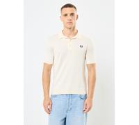 Vêtements Fred Perry COTTON KNITTED SHIRT pour Homme XXL Blanc