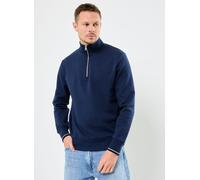 Vêtements Fred Perry HALF ZIP SWEATSHIRT pour Accessoires S Bleu