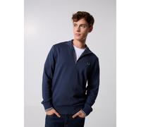 Sweat-shirt hommes Fred Perry HALF ZIP SWEATSHIRT Marine EU L