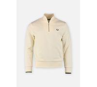 Vêtements Fred Perry HALF ZIP SWEATSHIRT pour Homme M Blanc