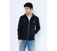 Fred Perry HOODED ZIP THROUGH SWEATSHIRT men Hoodies|Zippers blue taille: XL