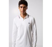 Vêtements Fred Perry Ls Twin Tipped Fp Shirt pour Homme L Blanc