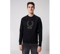 Vêtements Fred Perry Outline Lrl Wrth Sweatshirt pour Homme XL Noir